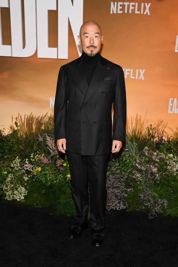 Hoon Lee at Netflix’s “East of Eden” premiere held at The Plaza Hotel on Sept. 30, 2026 in New York City.