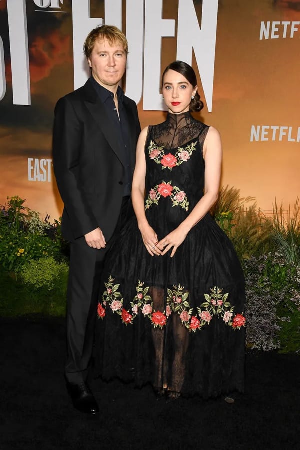 Paul Dano and Zoe Kazan at Netflix’s “East of Eden” premiere held at The Plaza Hotel on Sept. 30, 2026 in New York City.