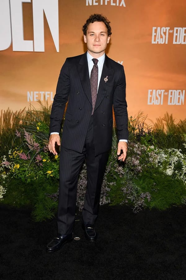 Finn Cole at Netflix’s “East of Eden” premiere held at The Plaza Hotel on Sept. 30, 2026 in New York City.