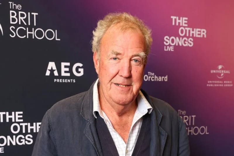 Jeremy Clarkson at Diddly Squat farm in the Cotswolds, the setting for his Prime Video series Clarkson's Farm