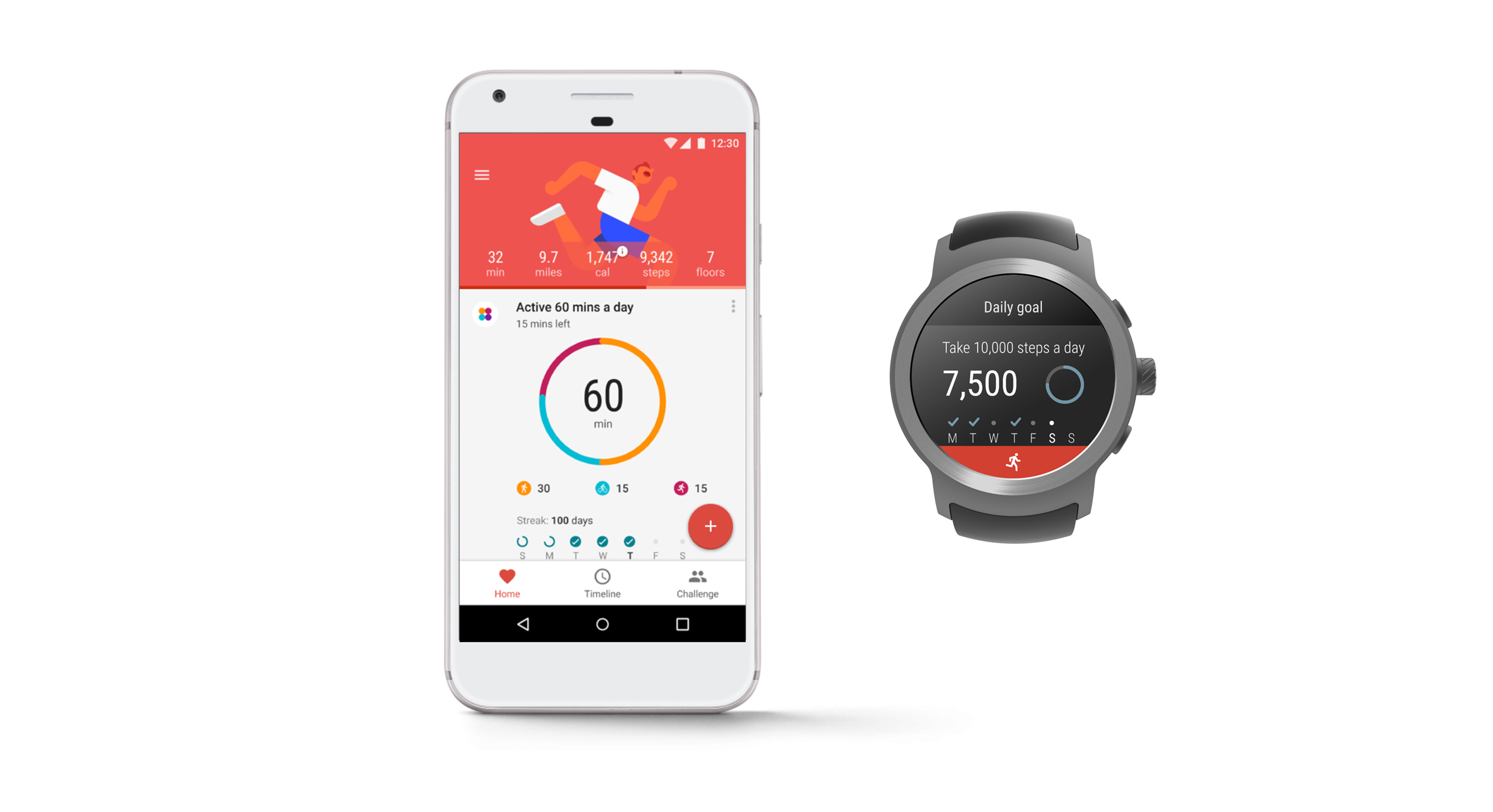 My first management gig was for Google Fit, then part of the Wear team