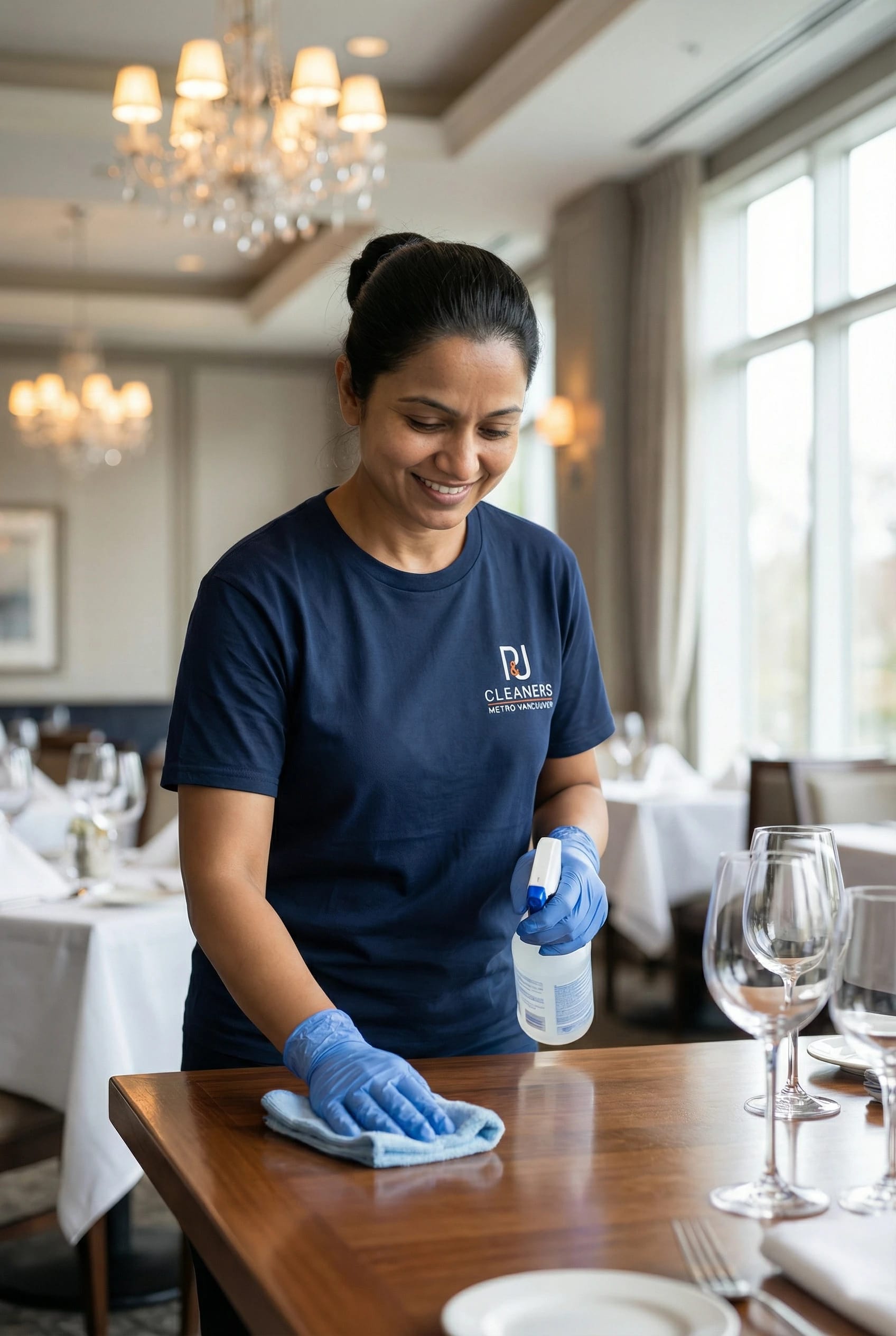 Restaurant Cleaning detail