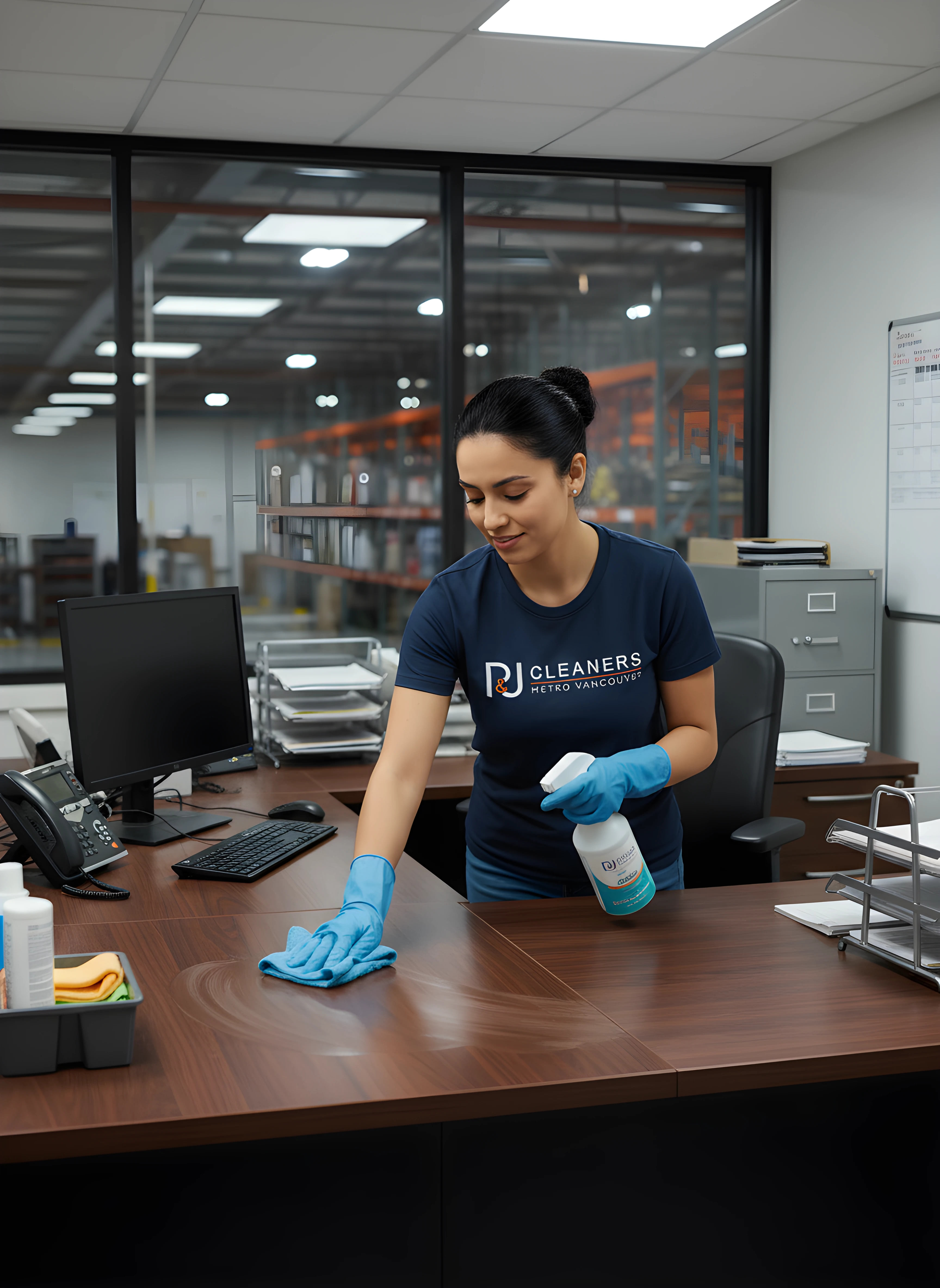 Industrial Cleaning professional