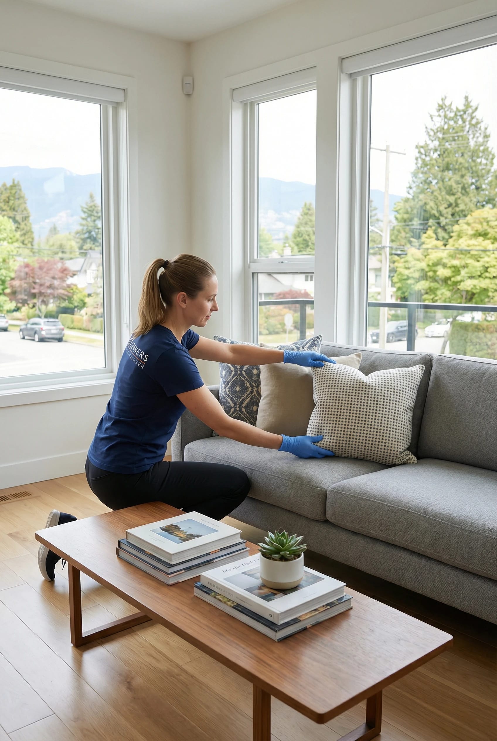 Vacation rental turnover cleaning