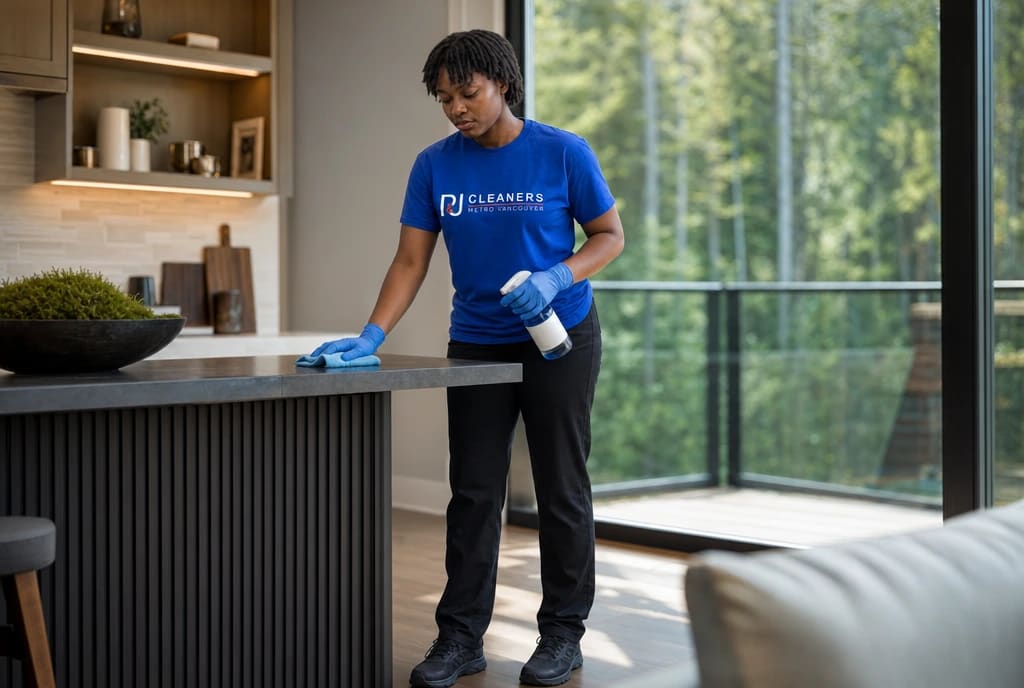P&J Cleaners professional commercial cleaning in Burke Mountain, Metro Vancouver