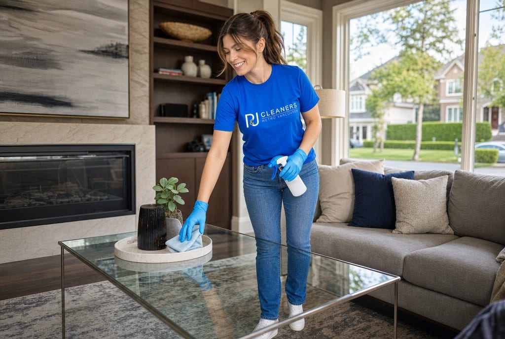 P&J Cleaners professional commercial cleaning in Fleetwood, Metro Vancouver
