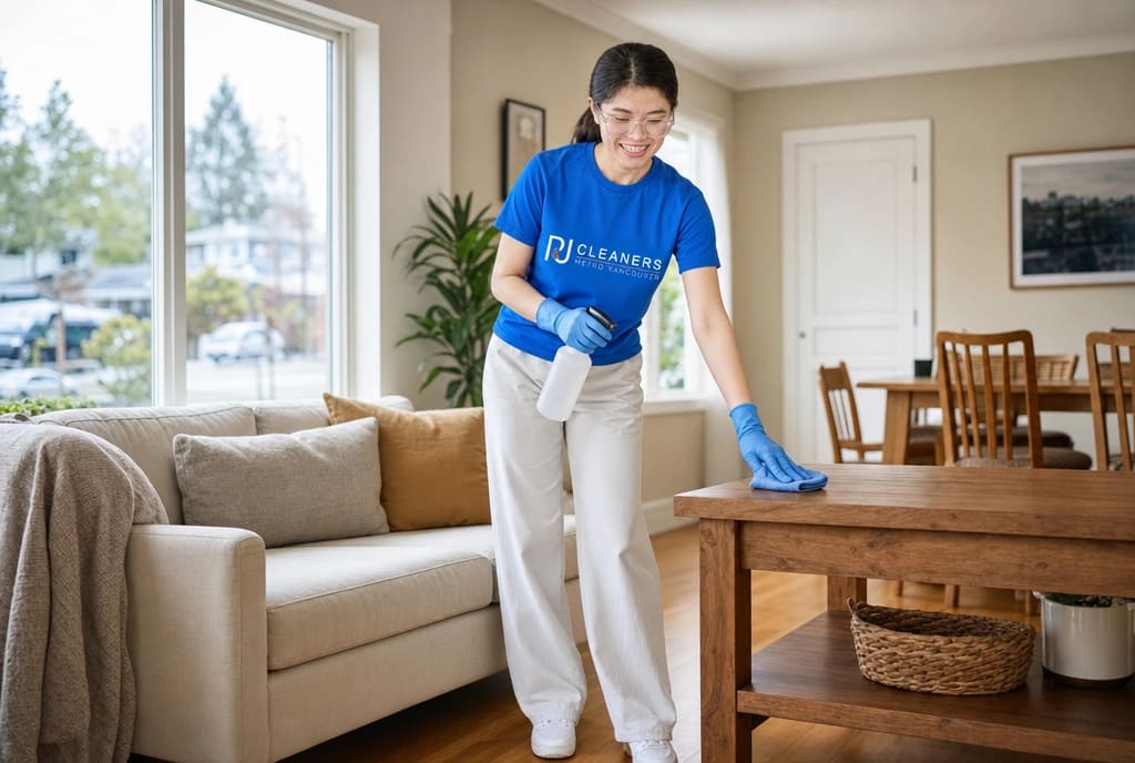 P&J Cleaners professional consistent cleaning teams in Fleetwood, Metro Vancouver