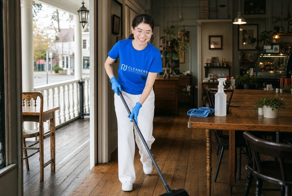 P&J Cleaners professional shop & cafe cleaning in Fort Langley, Metro Vancouver
