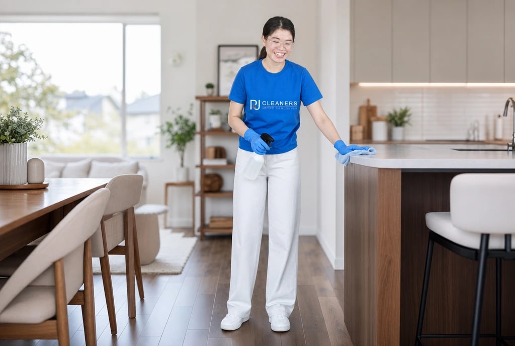P&J Cleaners professional house cleaning in Guildford, Metro Vancouver