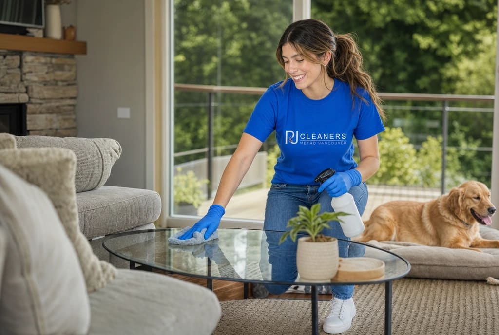 P&J Cleaners professional pet-friendly cleaning in Lynn Valley, Metro Vancouver