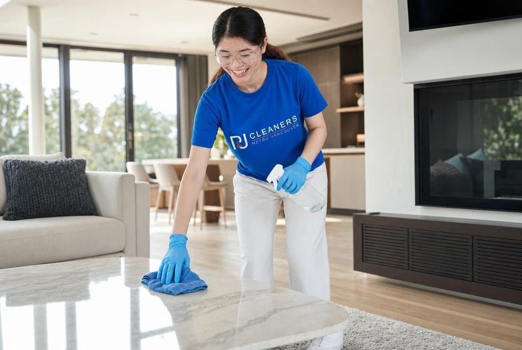 P&J Cleaners professional vacation home cleaning in South Surrey, Metro Vancouver