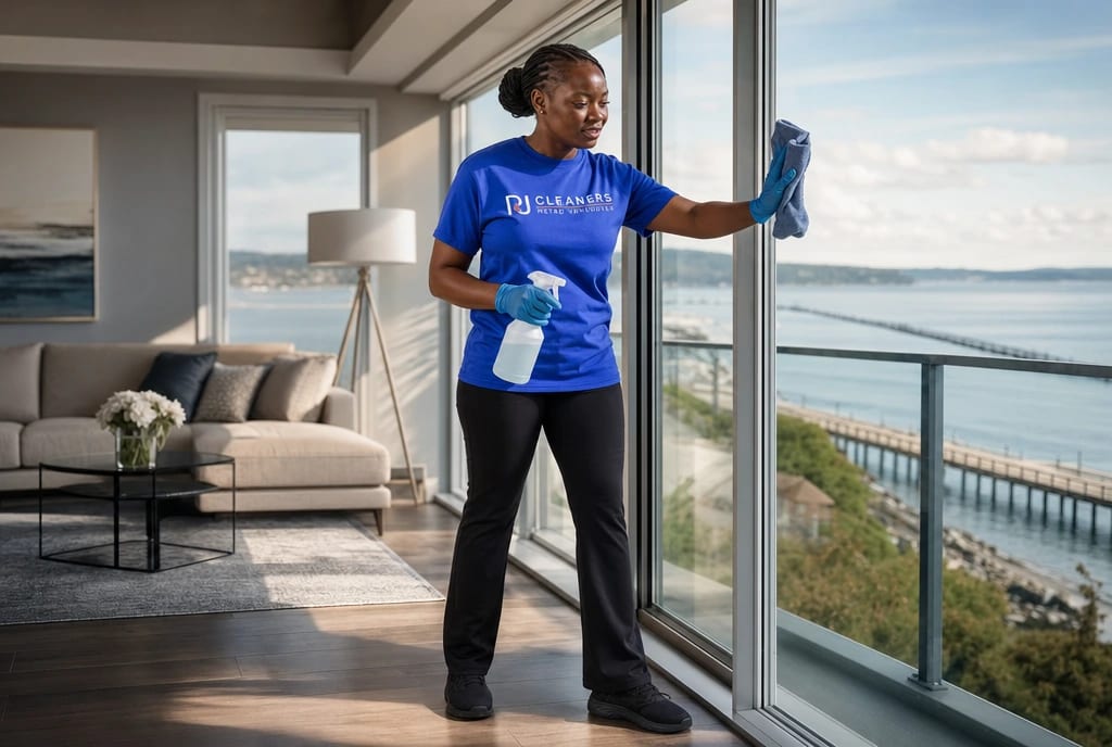 P&J Cleaners professional waterfront condo specialists in White Rock, Metro Vancouver