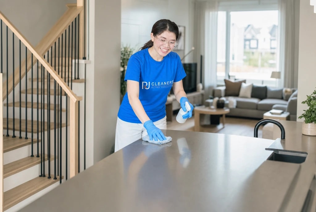 P&J Cleaners professional secure building access in Willowbrook, Metro Vancouver