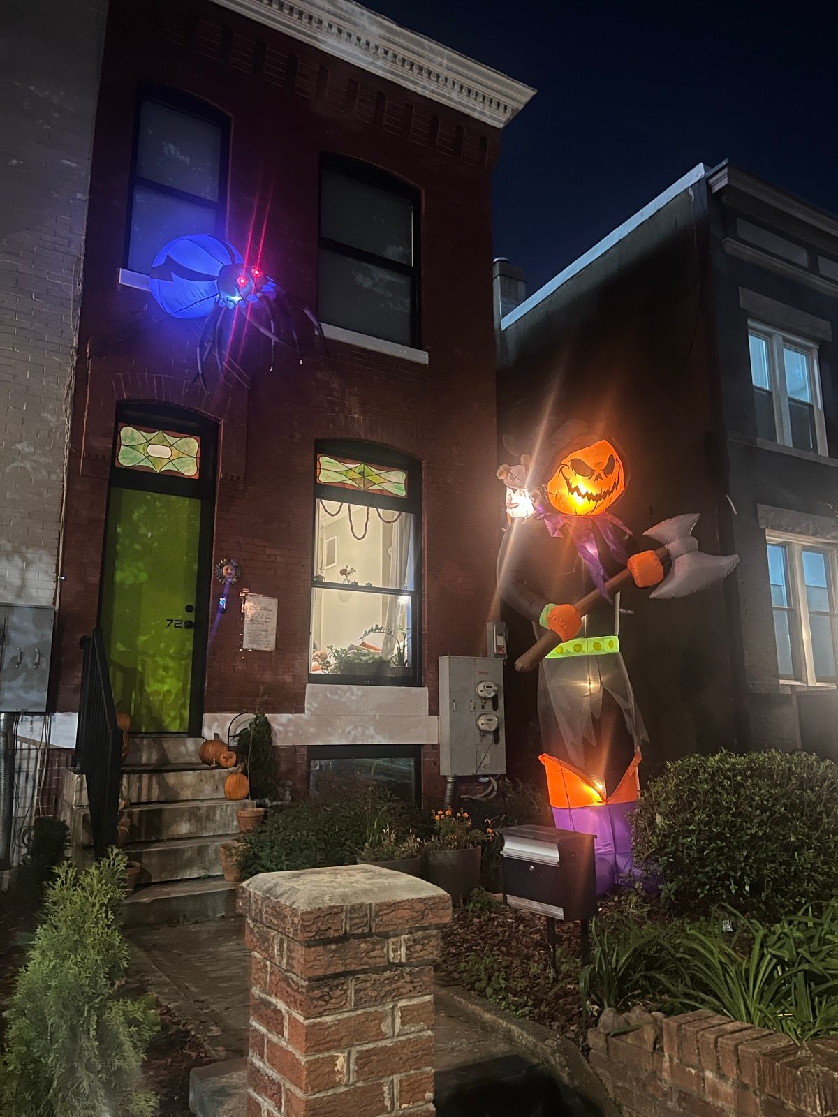 Zo spooky dat er lens flare ontstond.