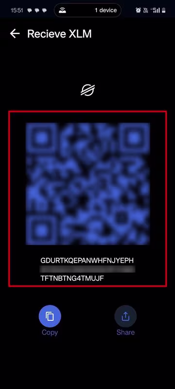 Step 3: Share Address