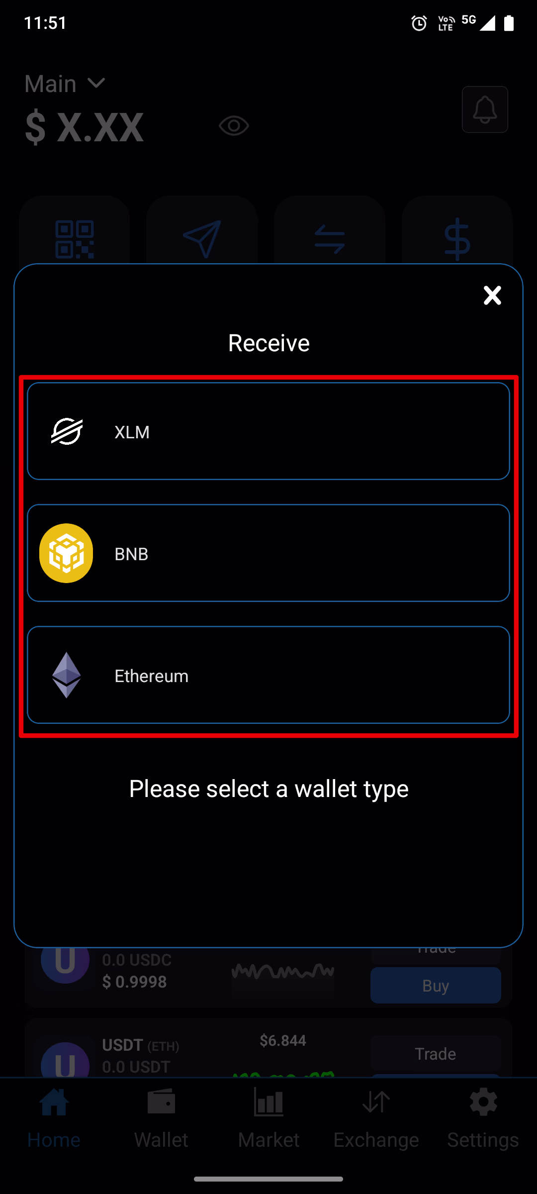 Step 2: Choose Network