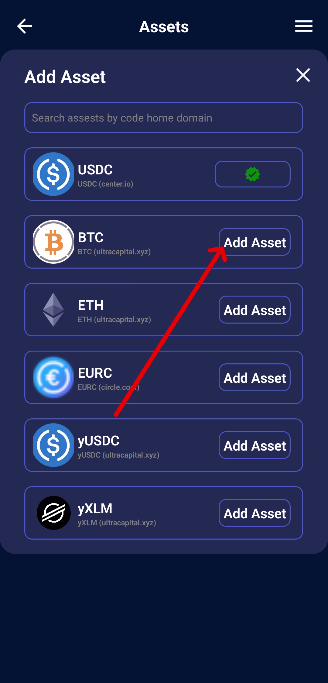 Step 3: Search or Add