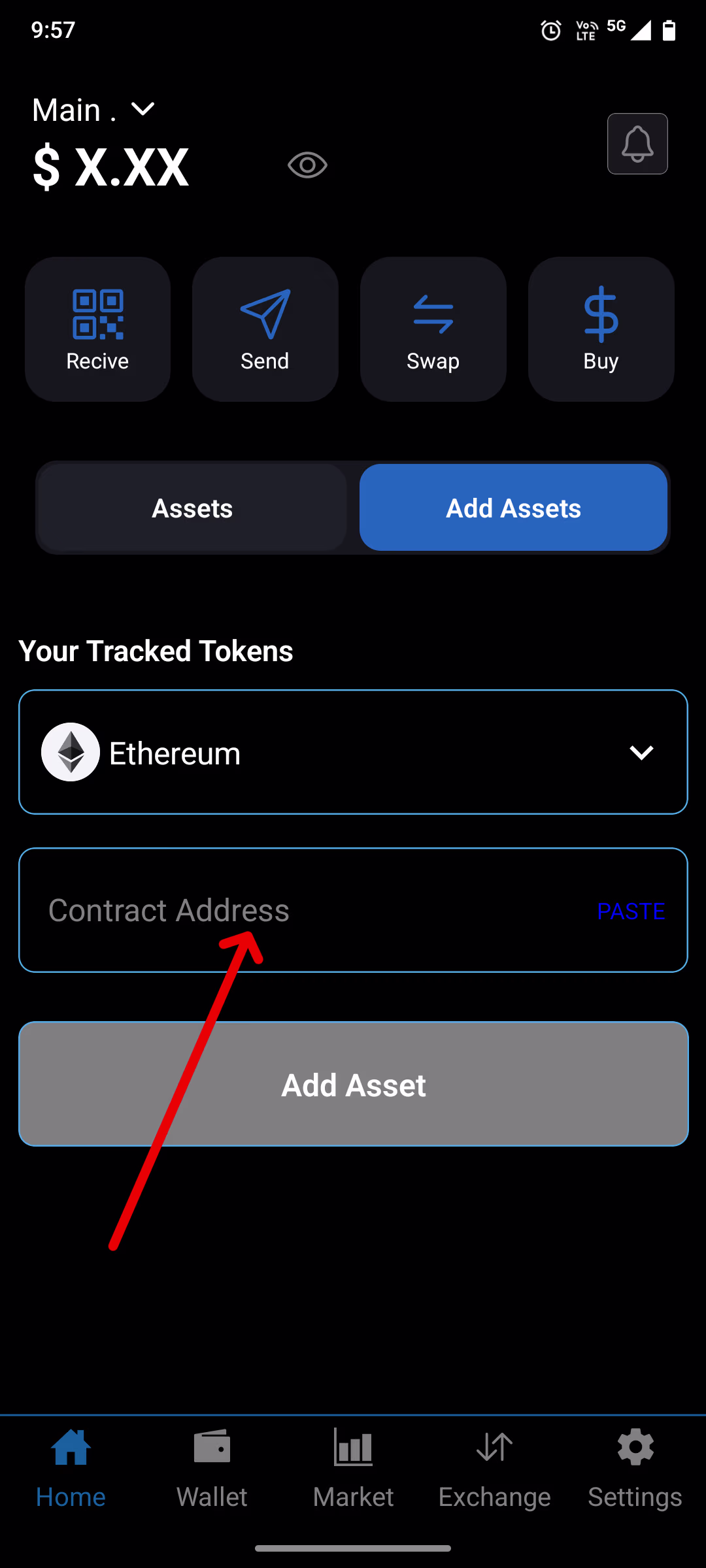 Step 3: Enter Address