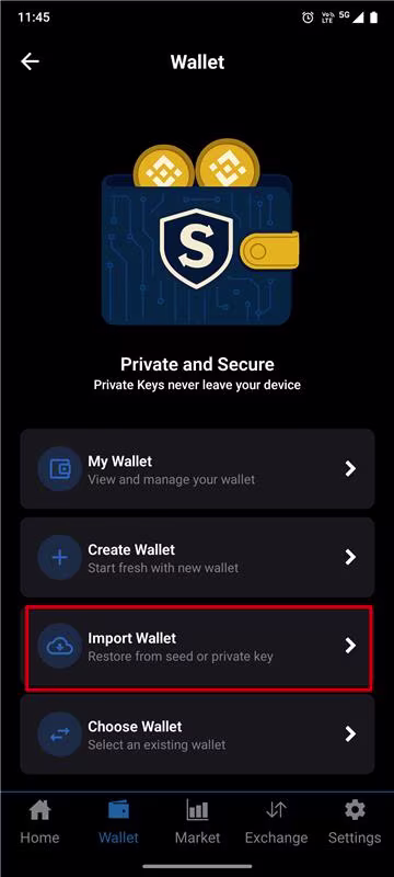 Step 1: Navigate to Import