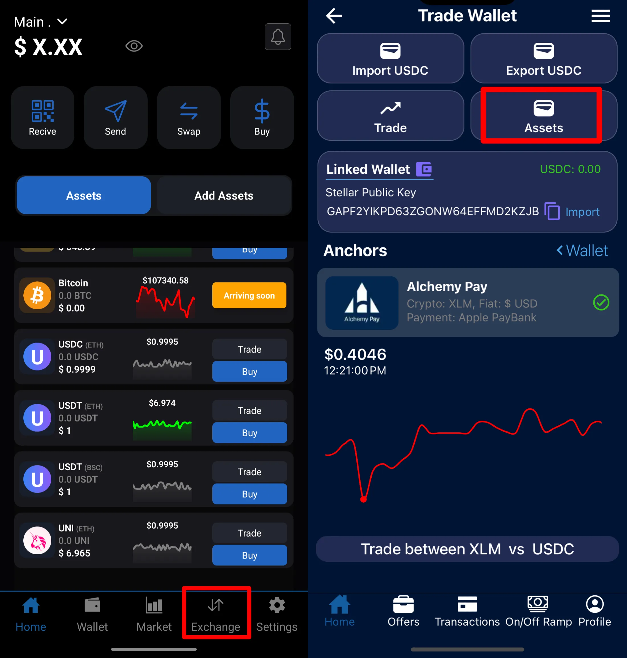 Step 1: Go to Assets