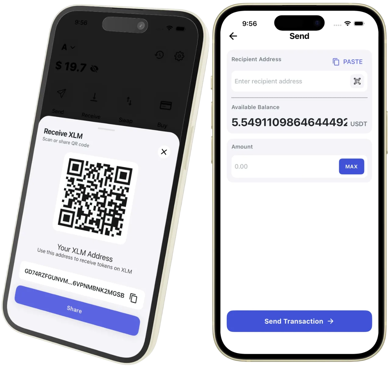 Send and Receive Assets Across Supported Networks - SwiftEx lets you send and receive digital assets across supported networks with a smooth, reliable, and easy-to-use interface.