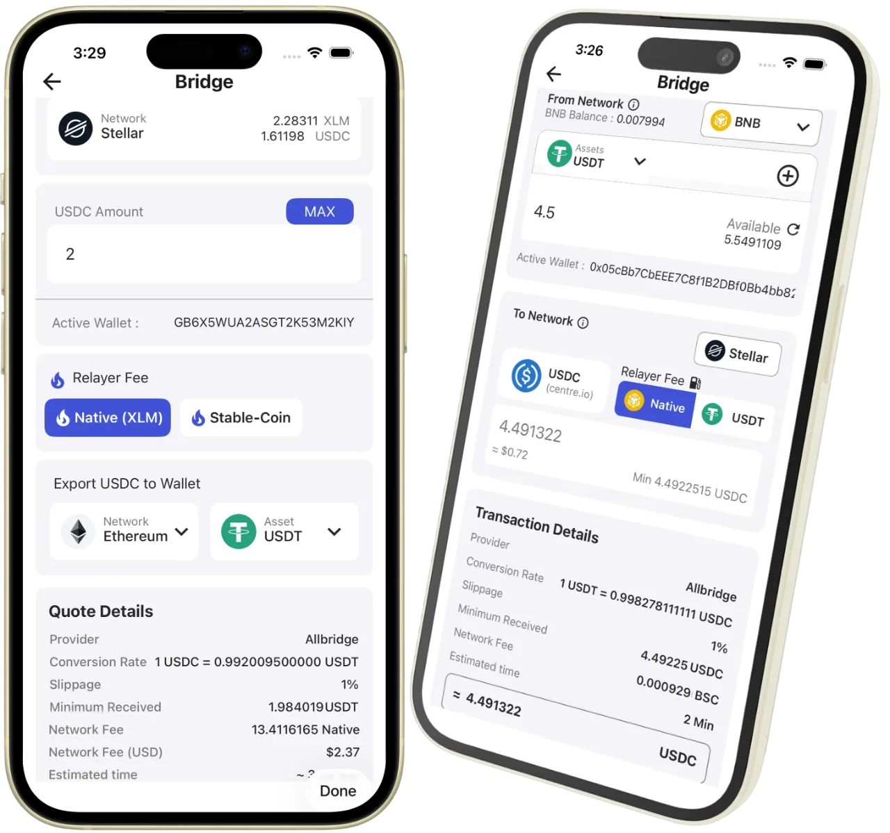 Move Assets Between Supported Networks - Move your digital assets between supported networks with ease. SwiftEx helps you keep your assets accessible wherever you need them.