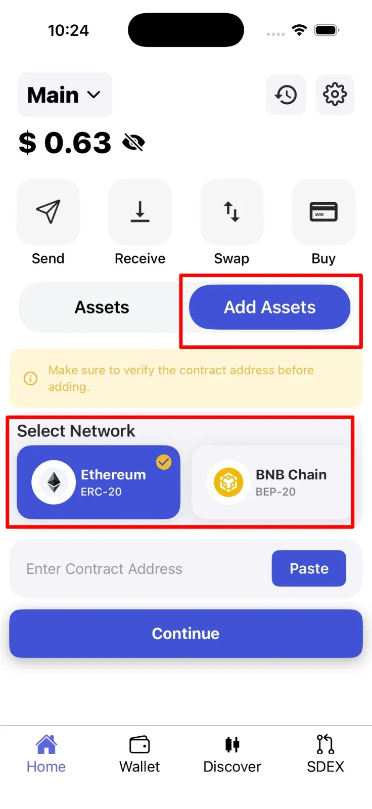 Step 2: addcustom tokens