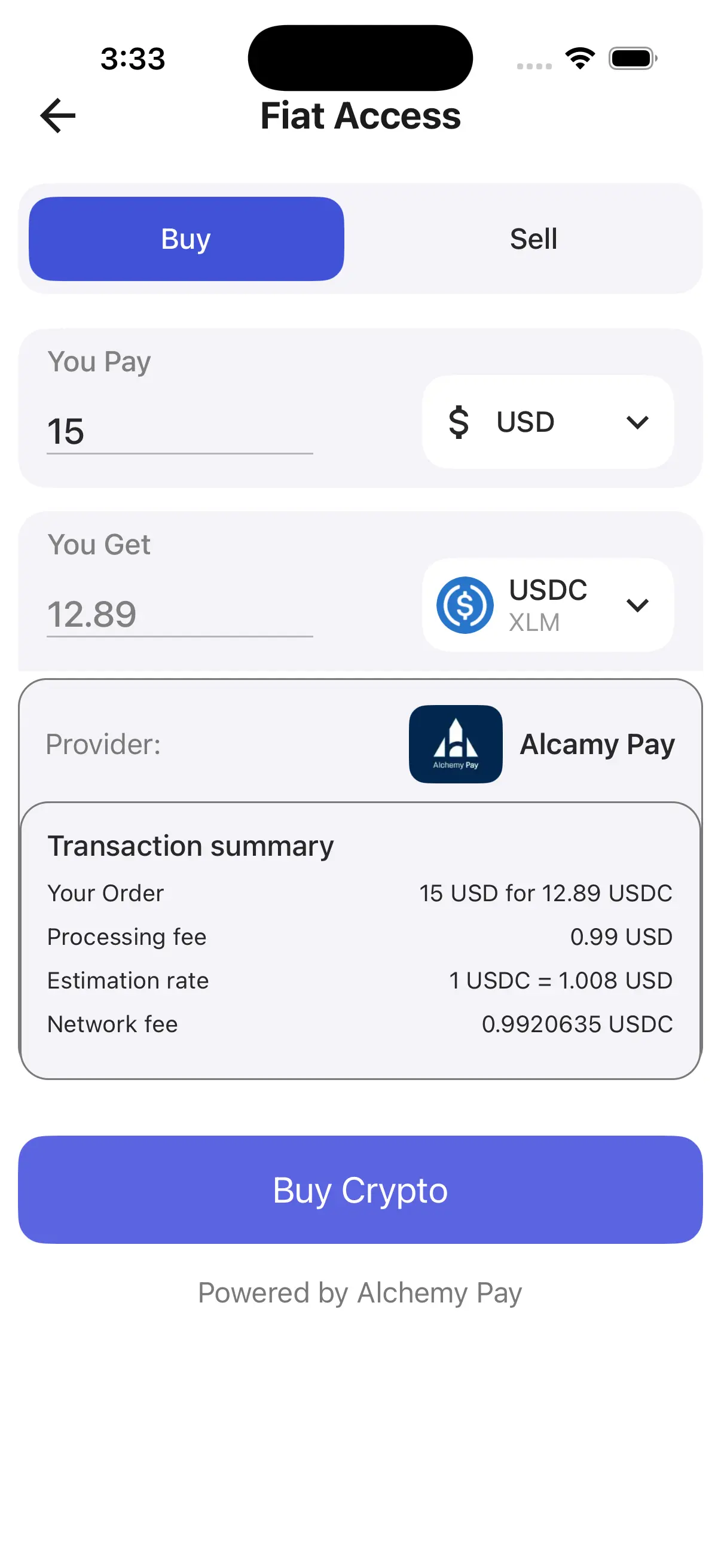 Step 4: Enter Transaction Details