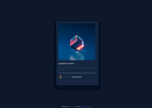 Html & Css coding challenge solution
