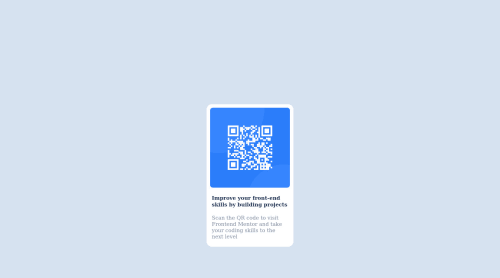 Qr-code-component using html-css coding challenge solution