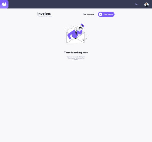 Invoice App With React & Vite & SASS coding challenge solution