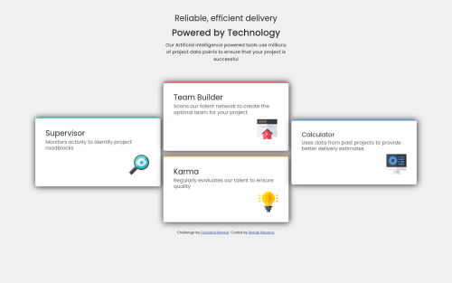 Responsive layout using Html5, Css3 and Bootstrap coding challenge solution