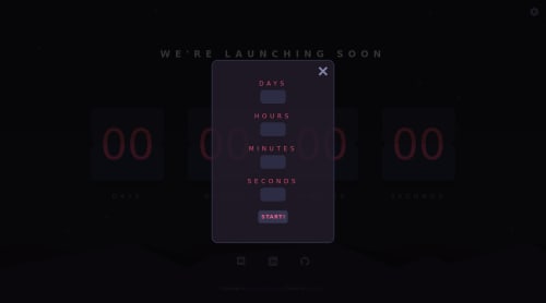 Launch countdown timer coding challenge solution