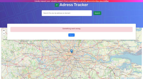 frontend mentor | ip address tracker (html, css,... Frontend Mentor | Ip Address Tracker | React coding challenge solution