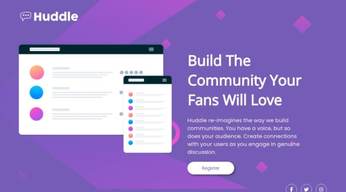 Frontend Mentor | Landing page with HTML, CSS and JS coding challenge ...