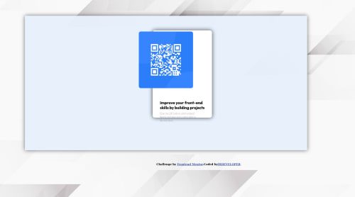 Frontend Mentor | html, css, flex, box sizing coding challenge solution