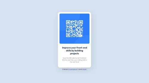 QR-code project coding challenge solution