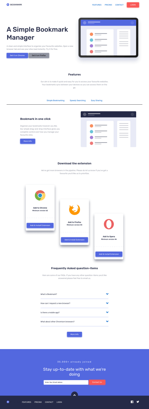 HTML CSS Javascript coding challenge solution