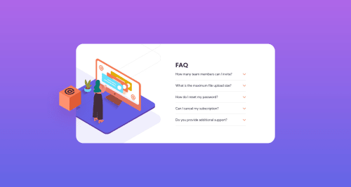 FAQ-Accordion-Card built with HTML, CSS and Vanilla JavaScript coding ...