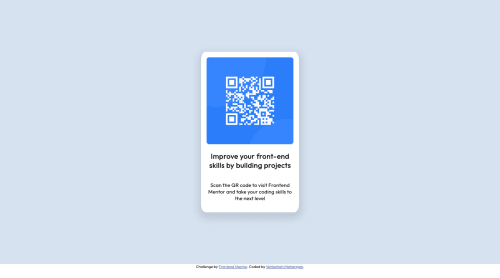 QR-CODE-COMPONENT-MAIN solution coding challenge solution