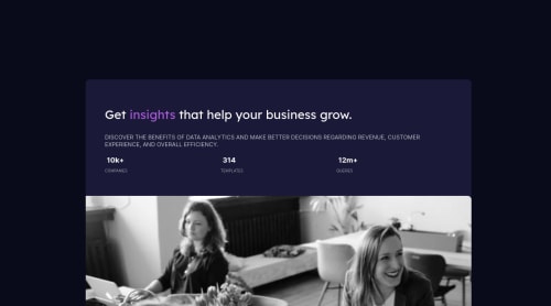 HTML, CSS & Bootstrap coding challenge solution