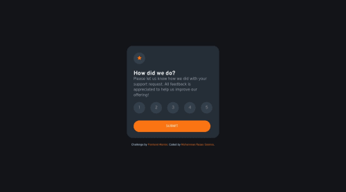 Interactive Rating Component using Mobile First Workflow & TailwindCSS ...