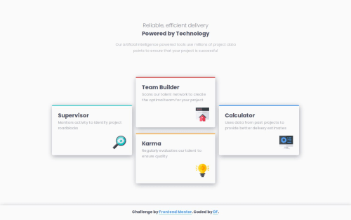 SAA/SCSS Four Card Feature coding challenge solution