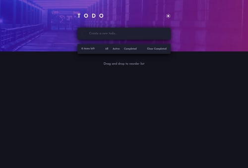 Todo App coding challenge solution