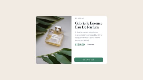 Responsive Product Display Page using HTML and CSS coding challenge ...