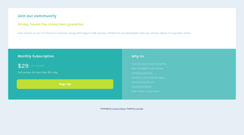 Responsive landing page with CSS Grid - two column layout coding ...