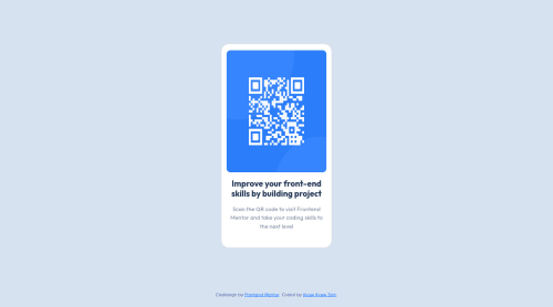 Responsive Web QR Code Challenges using HTML, CSS and Bootstrap coding ...
