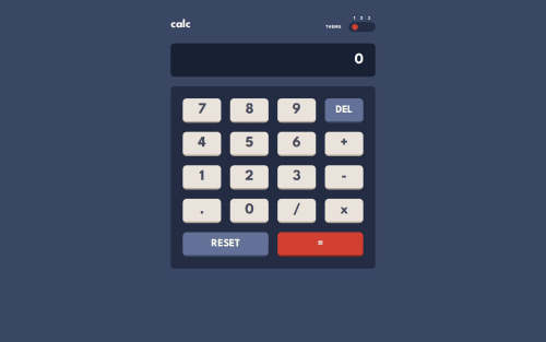 Frontend Mentor | React Calculator coding challenge solution