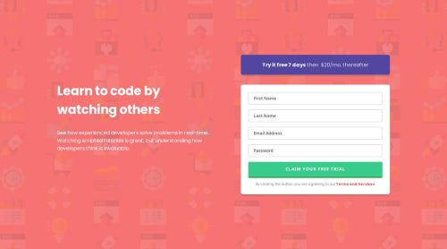Frontend Mentor | used flexbox coding challenge solution