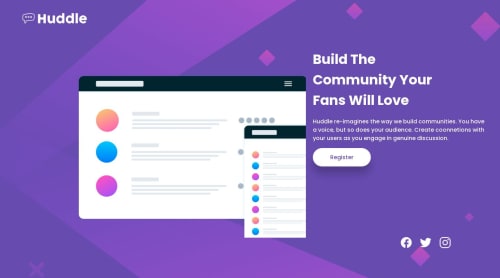 Landing Page coding challenge solution | Frontend Mentor